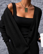 Green Garden Pendant Necklace
