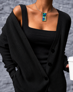 Heaven and Earth medallion necklace