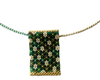 Green Garden Pendant Necklace