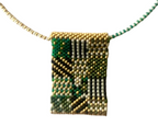 Green Garden Pendant Necklace