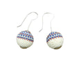 Sea and Sand Globe Earrings