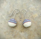 Sea and Sand Globe Earrings