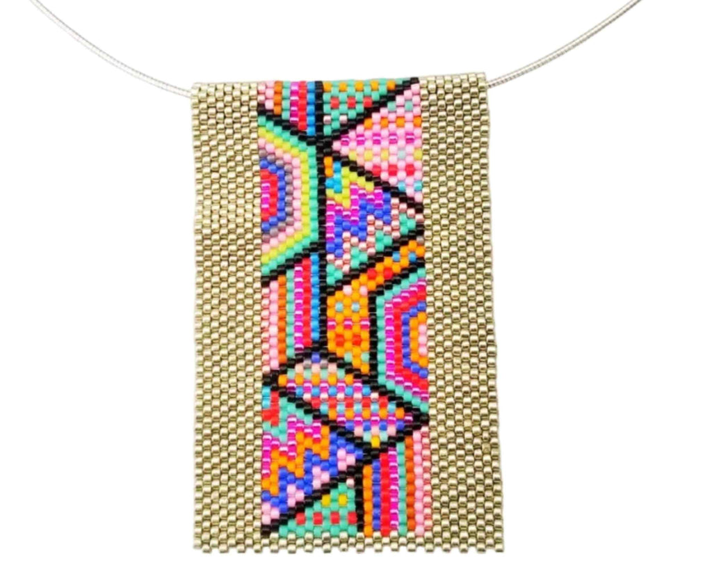 Geometrikus Nyakék – Neon Lüktetés