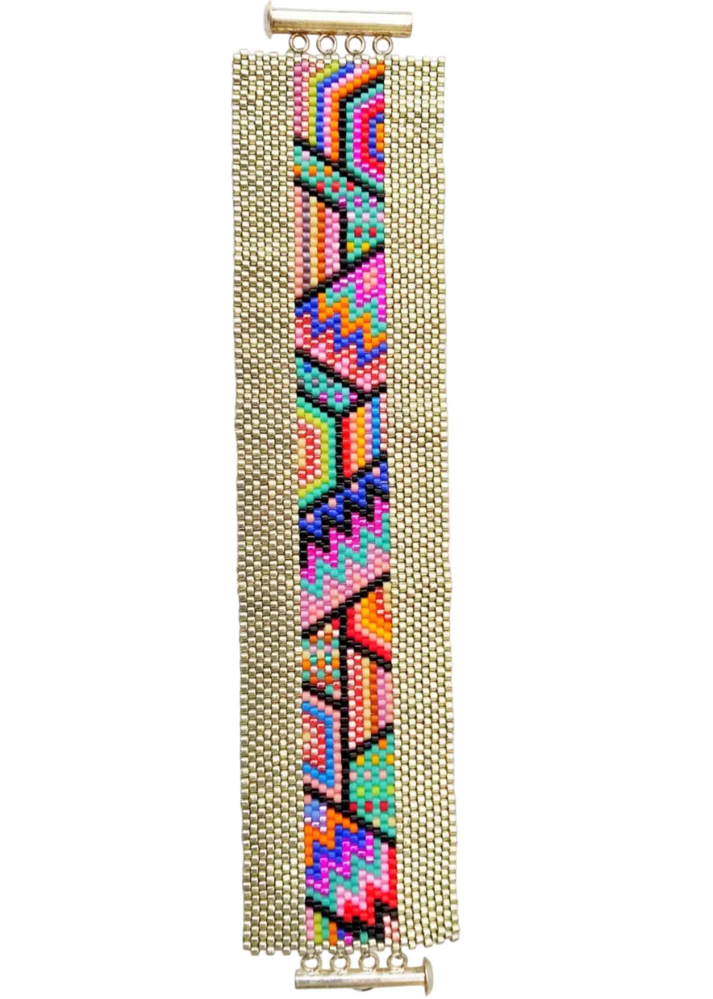 Geometrikus Karkötő – Neon Lüktetés