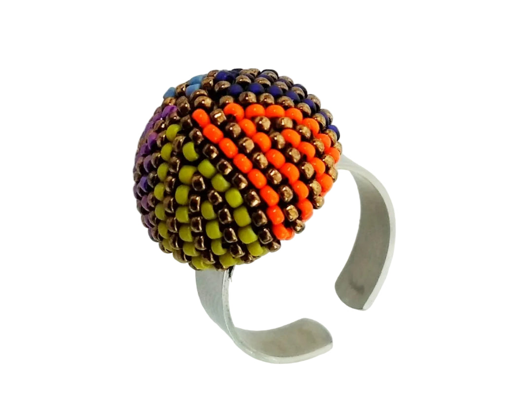 Orb Ring – Bronze Carnival