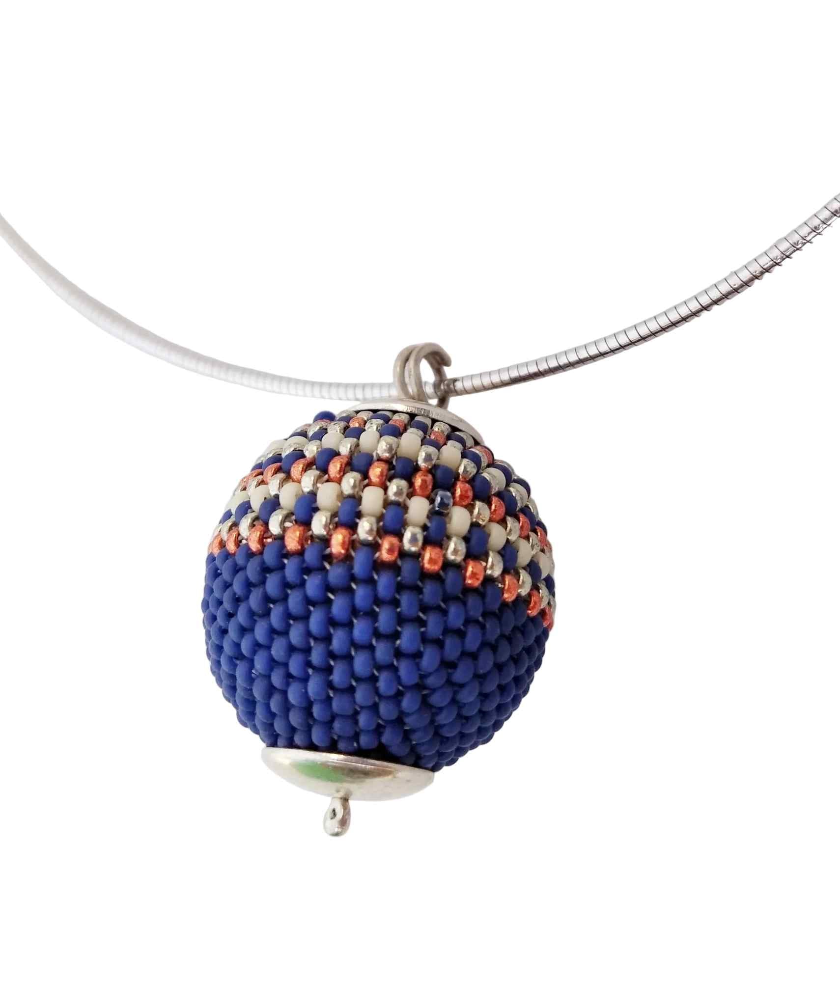 Indigo Dream Sphere Necklace