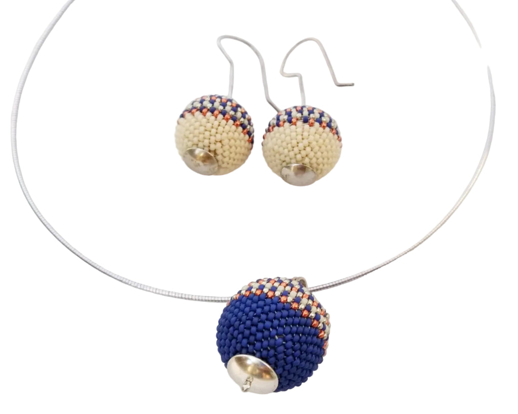 Indigo Dream Sphere Necklace