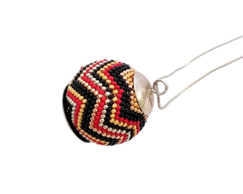Aztec Fire Orb Necklace