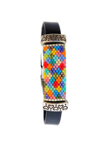 Leather Bracelet – Medley of Colors