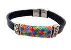 Leather Bracelet – Medley of Colors