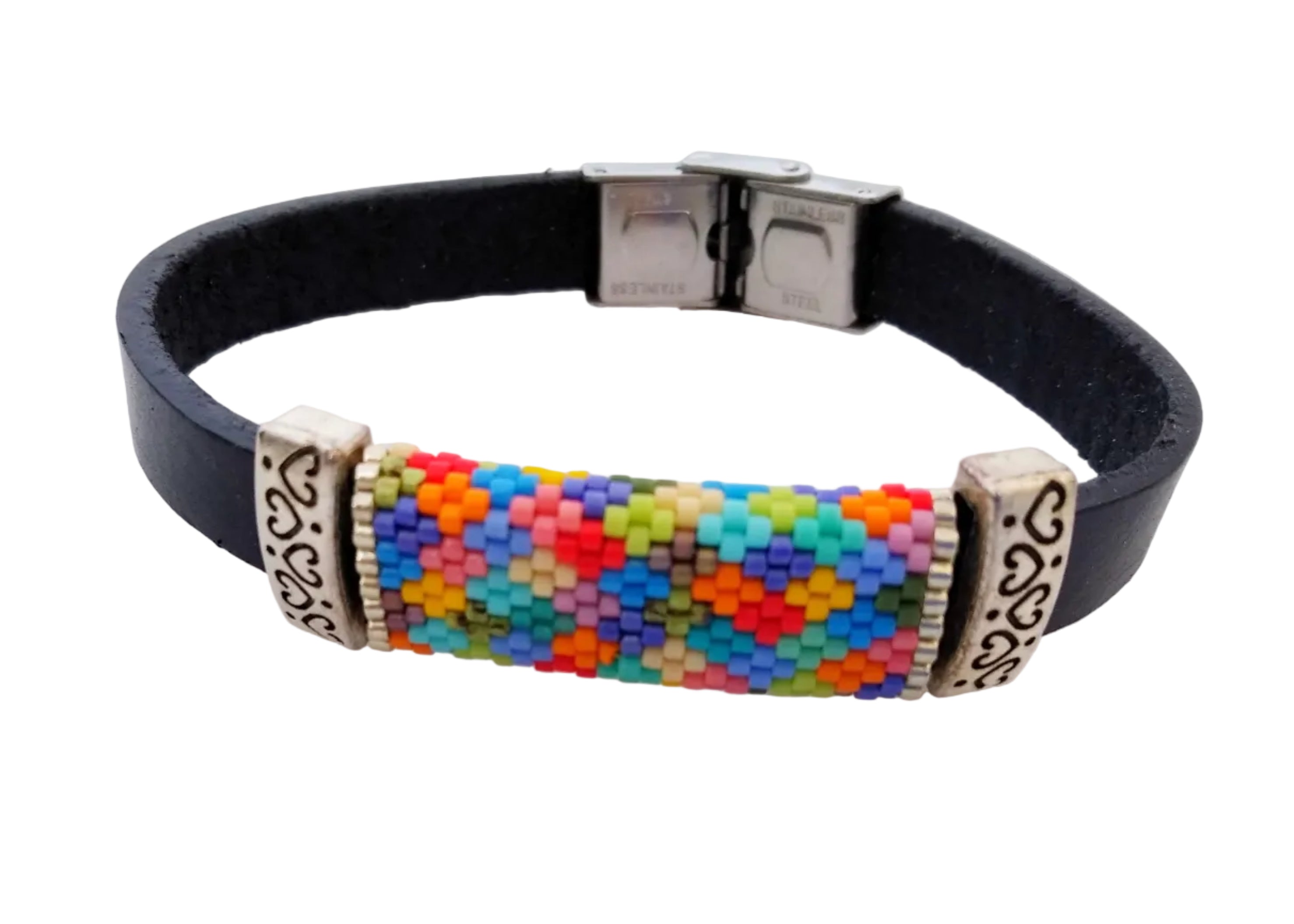 Leather Bracelet – Medley of Colors