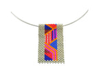 Geometric Necklace – Sunset