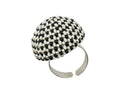 Sphere Ring - Black and White Chess