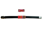 Leather Bracelet – Flame Geometry