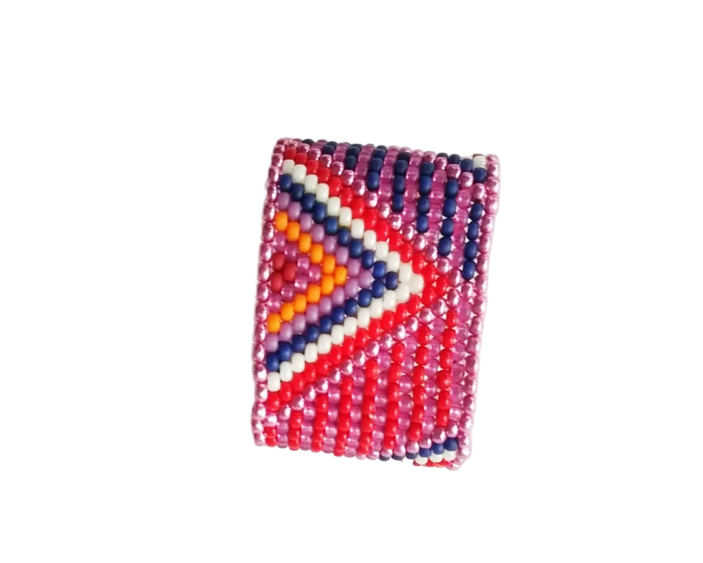 Circle-woven Ring – Spring Fireworks