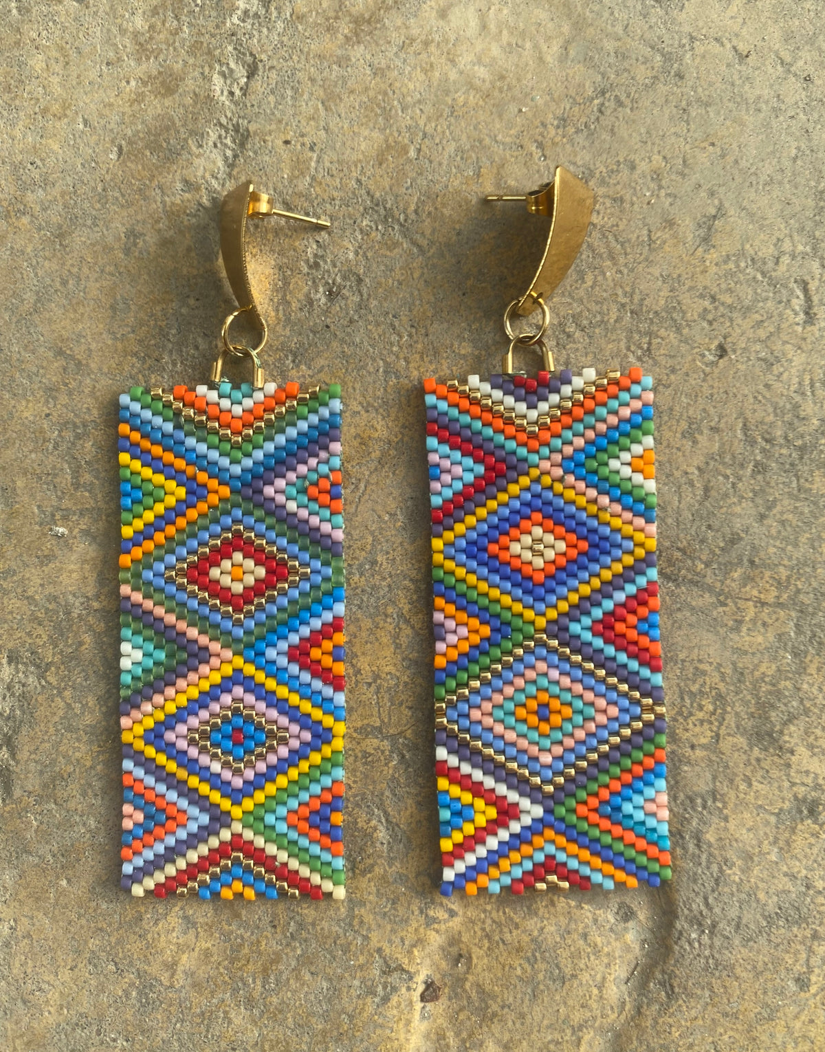 Geometric Earrings - Carnival