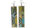 Geometric Earrings - Caribbean Dream