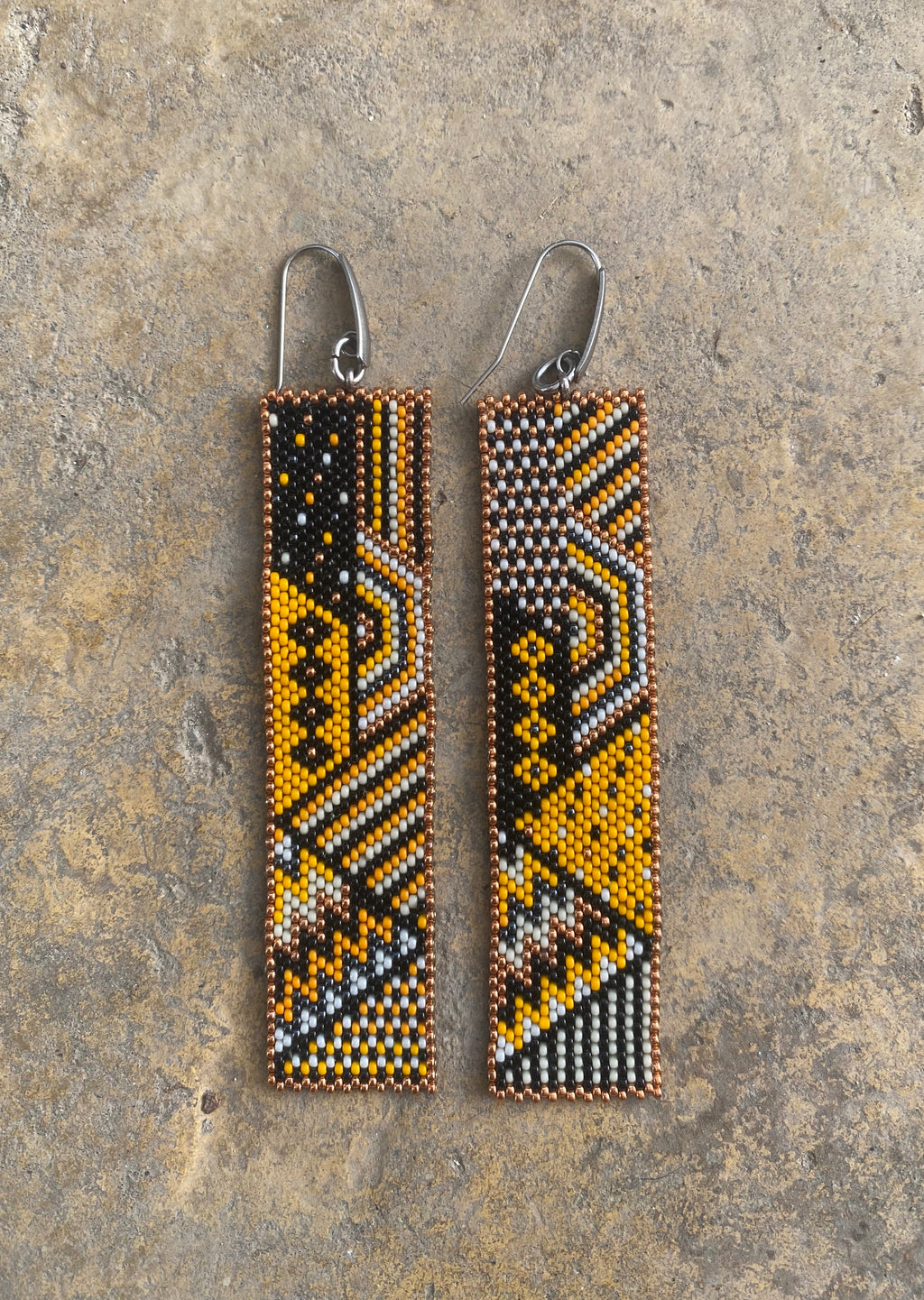 Geometric Earrings - Beehive
