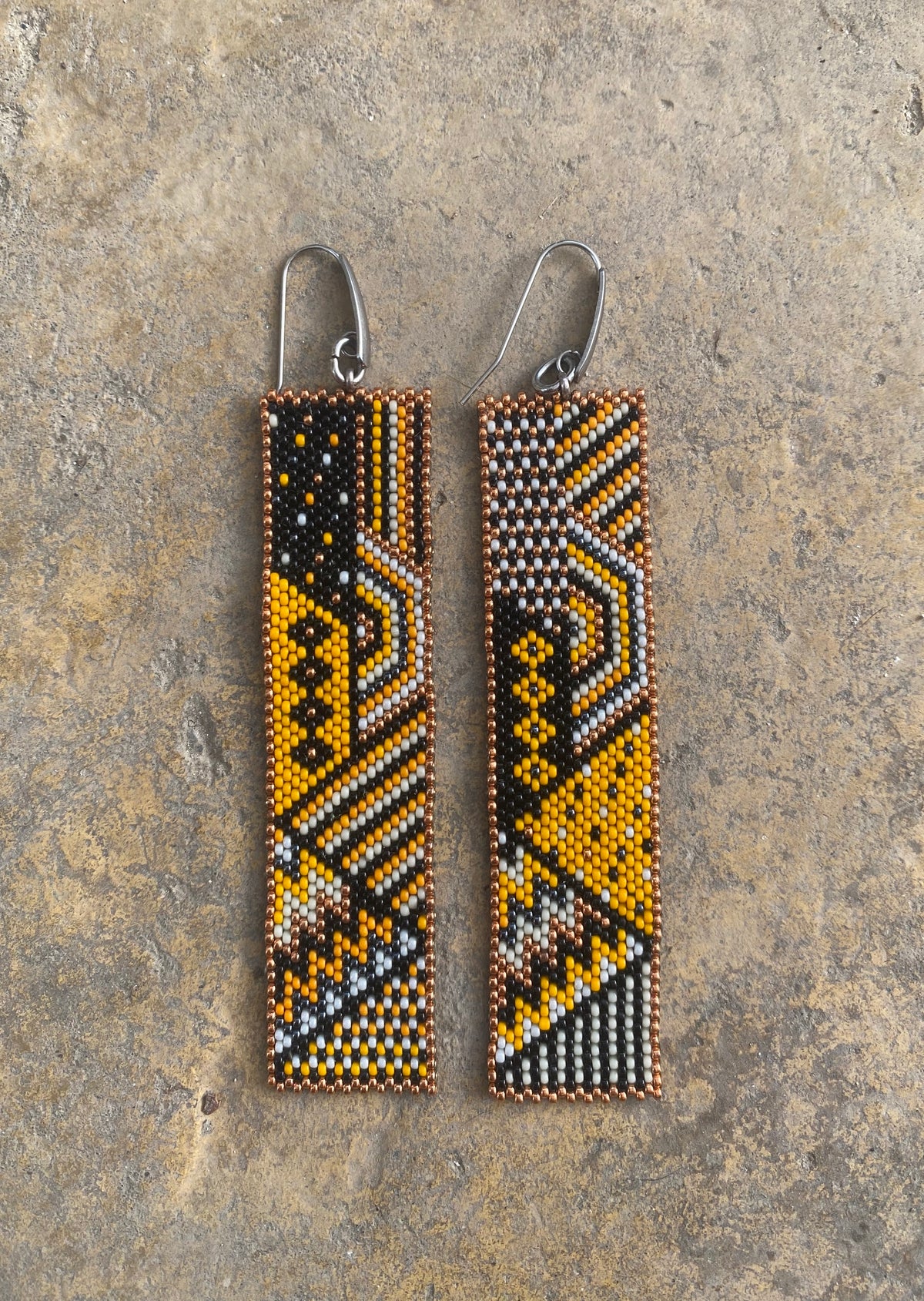 Geometric Earrings - Beehive