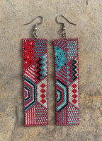 Geometric Earrings - Persian Garden