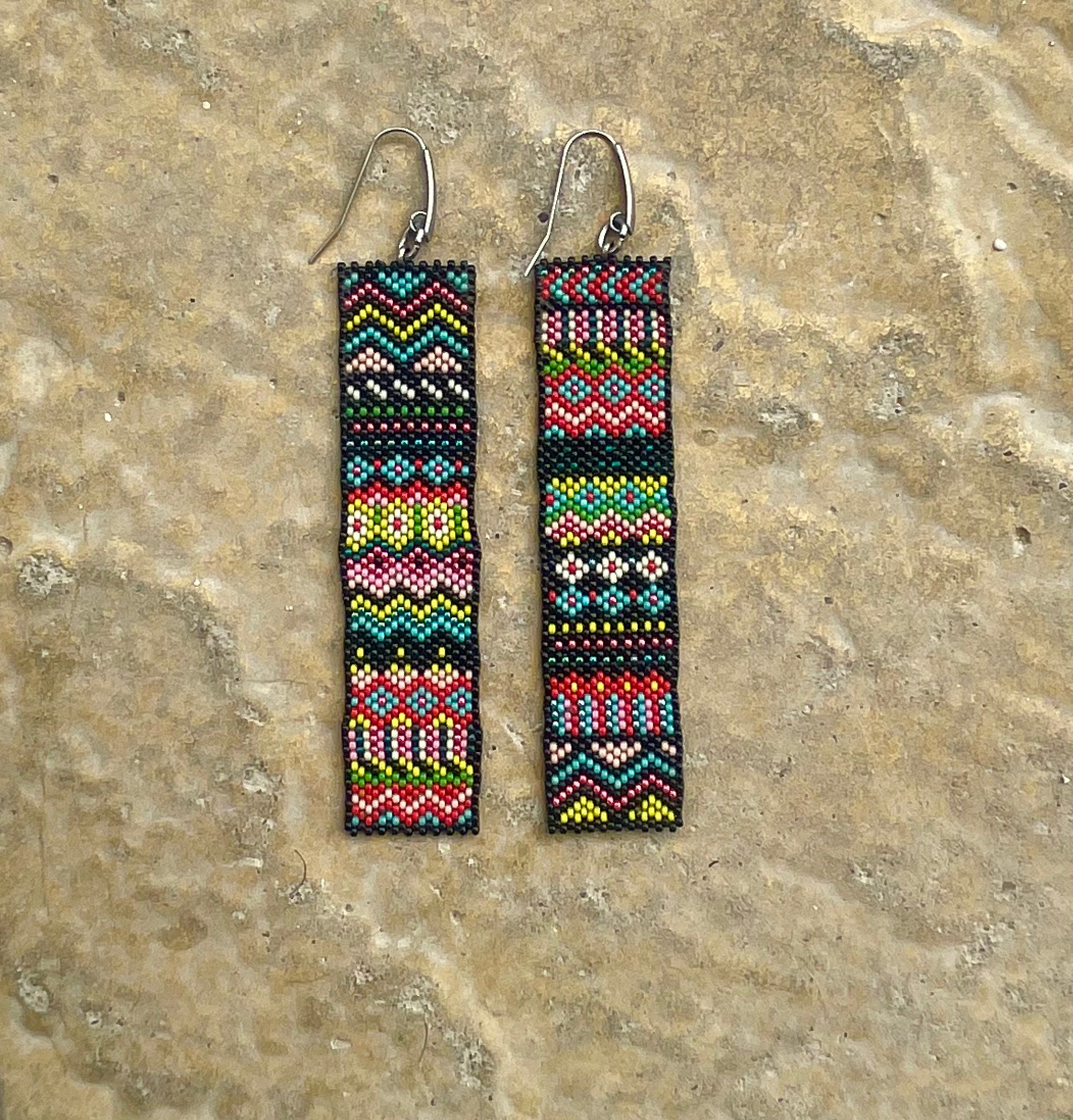 Geometric Earrings - Secret Garden
