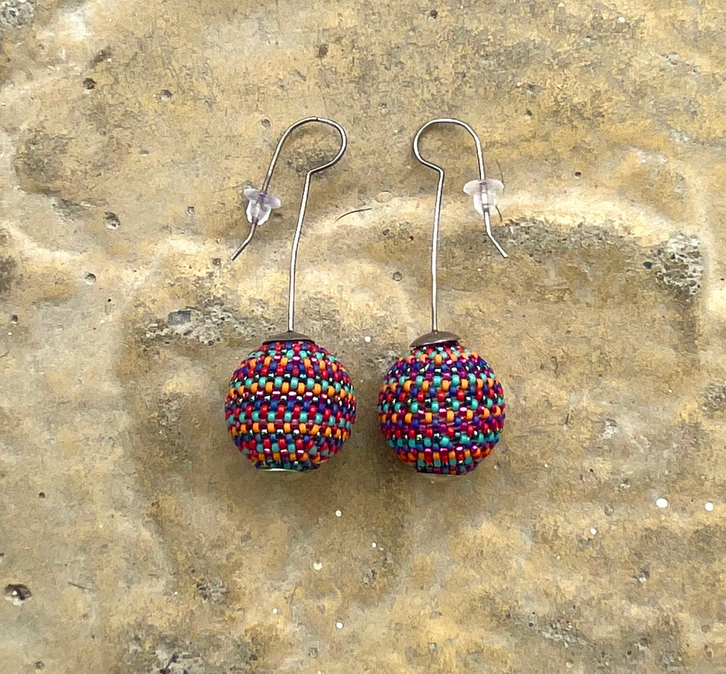 Confetti Ball Earrings - Grande