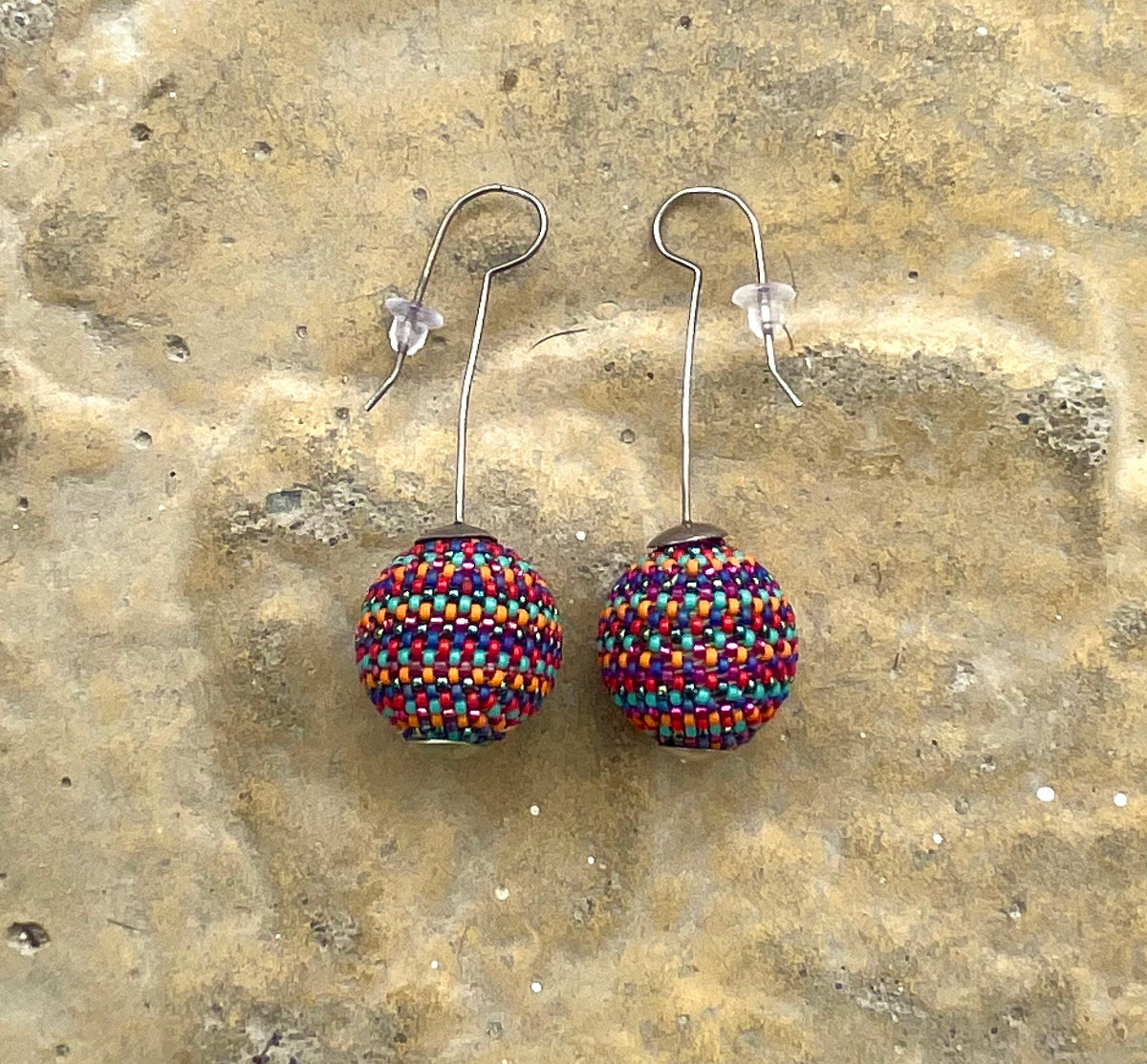 Confetti Ball Earrings - Grande