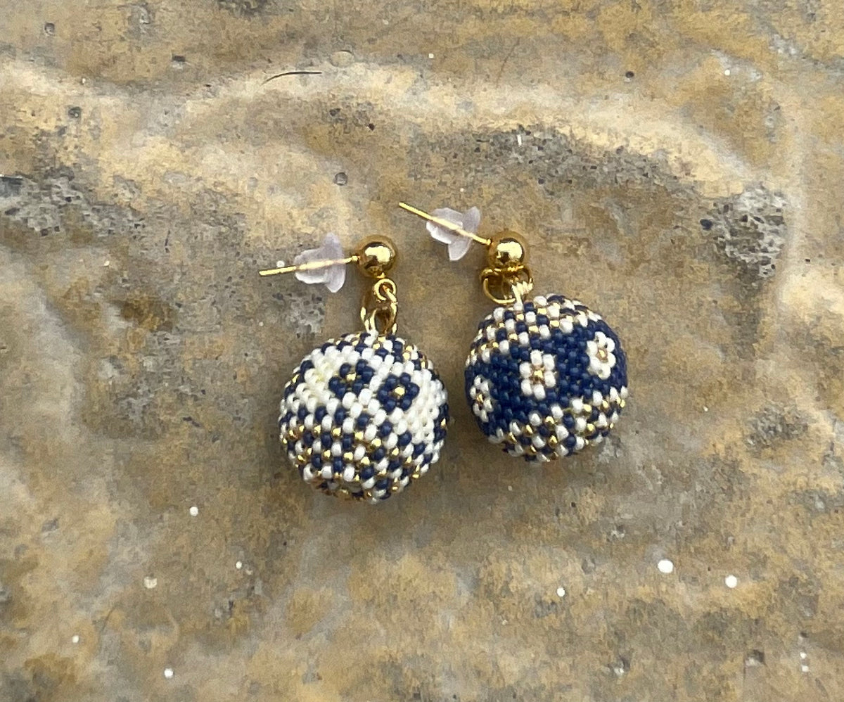 Dutch Garden Ball Earrings